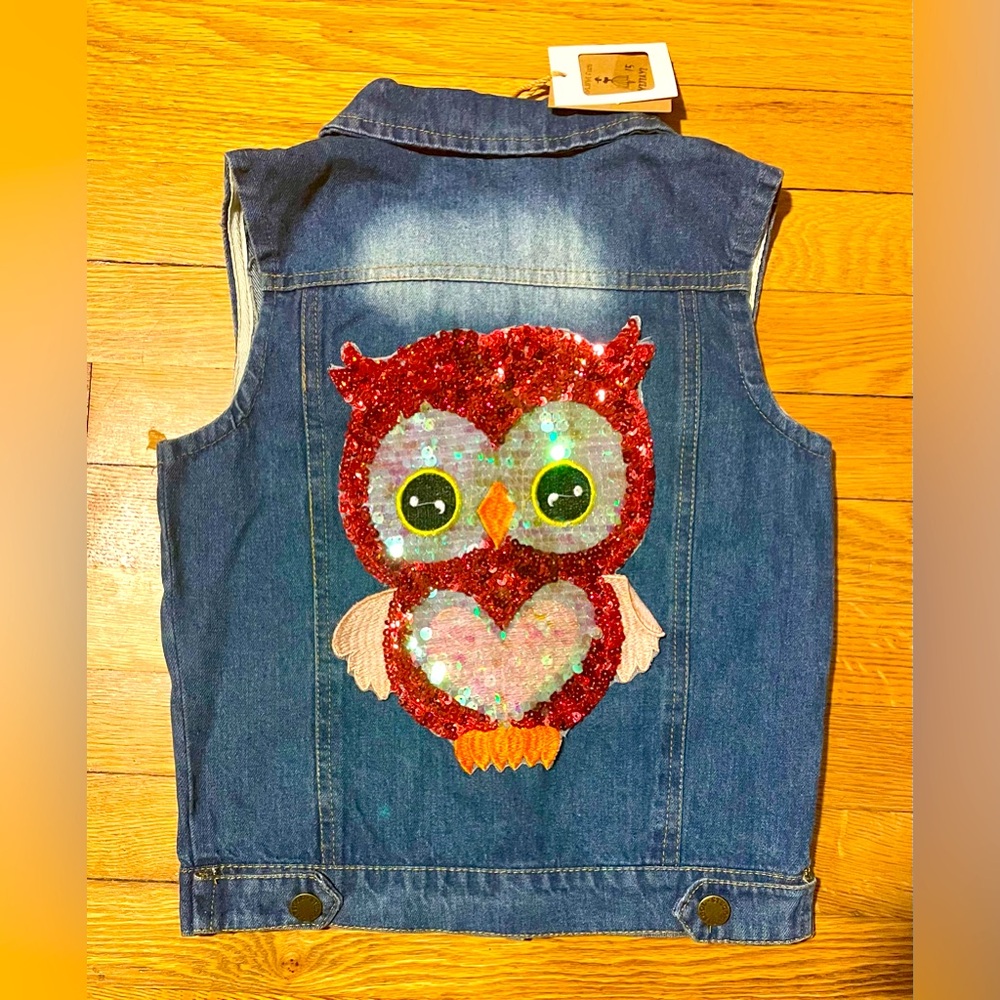 Toddler Jean vest